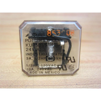 Potter & Brumfield KUP-5D15-24-V DC Relay KUP-5D15-24VDC - New No Box Potter & Brumfield KUP-5D15-24-V DC Relay KUP-5D15-24VDC - New No Box