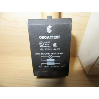 General Electric 080C11F Illuminated Contact Block O8OC11F General Electric 080C11F Illuminated Contact Block O8OC11F