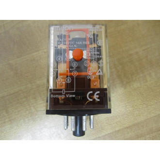Omron MK2P-S Relay MK2P-S-250VAC28VDC MK2P-S-24VAC - New No Box