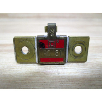 Square D B0.81 Overload Relay Heater Element B081 (Pack of 7) - Used Square D B0.81 Overload Relay Heater Element B081 (Pack of 7) - Used