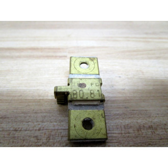 Square D B0.81 Overload Relay Heater Element B081 (Pack of 7) - Used Square D B0.81 Overload Relay Heater Element B081 (Pack of 7) - Used