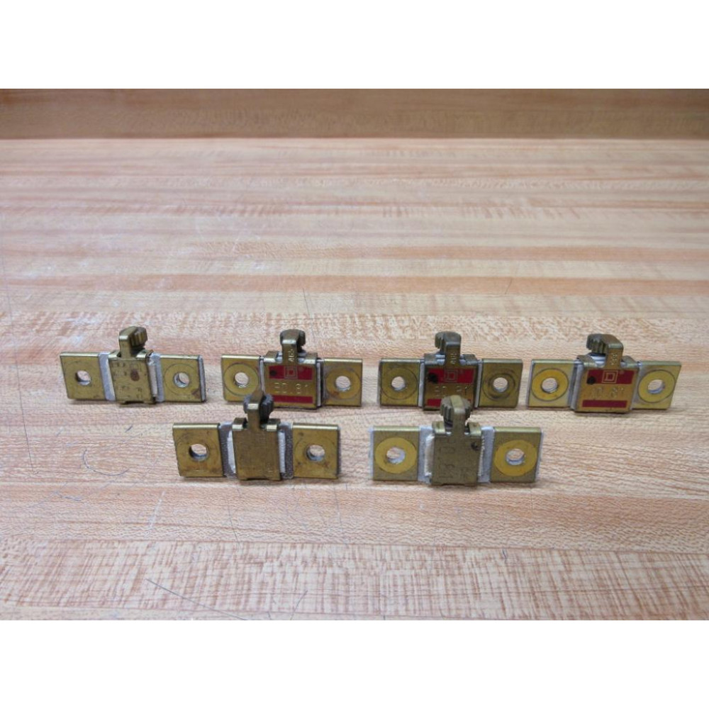 Square D B0.81 Overload Relay Heater Element B081 (Pack of 6) - Used Square D B0.81 Overload Relay Heater Element B081 (Pack of 6) - Used