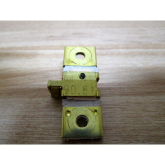 Square D B0.81 Overload Relay Heater Element B081 (Pack of 6) - Used Square D B0.81 Overload Relay Heater Element B081 (Pack of 6) - Used