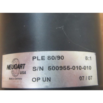 Neugart PLE 8090 Gear Box PLE8090 8:1 F-NR 2008176-1-001 - Used Neugart PLE 8090 Gear Box PLE8090 8:1 F-NR 2008176-1-001 - Used