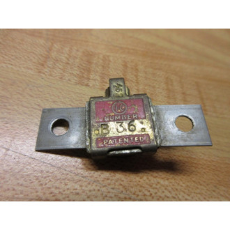 Square D B36.0 Overload Relay Heater Element B36 (Pack of 2) - Used Square D B36.0 Overload Relay Heater Element B36 (Pack of 2) - Used