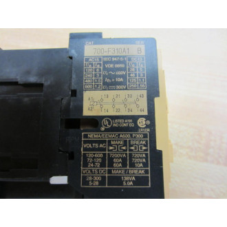 Allen Bradley 700-F310A1 Relay 700F310A1 Series B - New No Box Allen Bradley 700-F310A1 Relay 700F310A1 Series B - New No Box