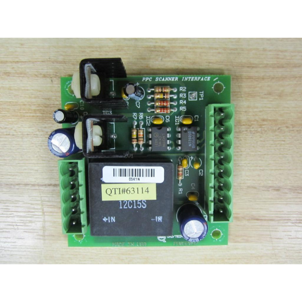 QuadTech PB052097 PPC Scanner Interface - Used