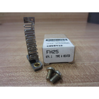 Cutler Hammer FH-25 Eaton Overload Relay Heater Element  FH25