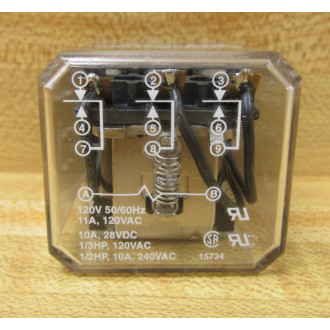 Dayton Electric 5X841F Relay - New No Box Dayton Electric 5X841F Relay - New No Box