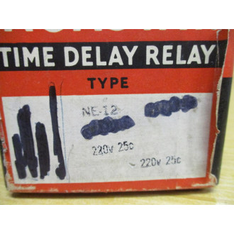 Agastat NE-12 -220V 25C Time Delay Relay C18948