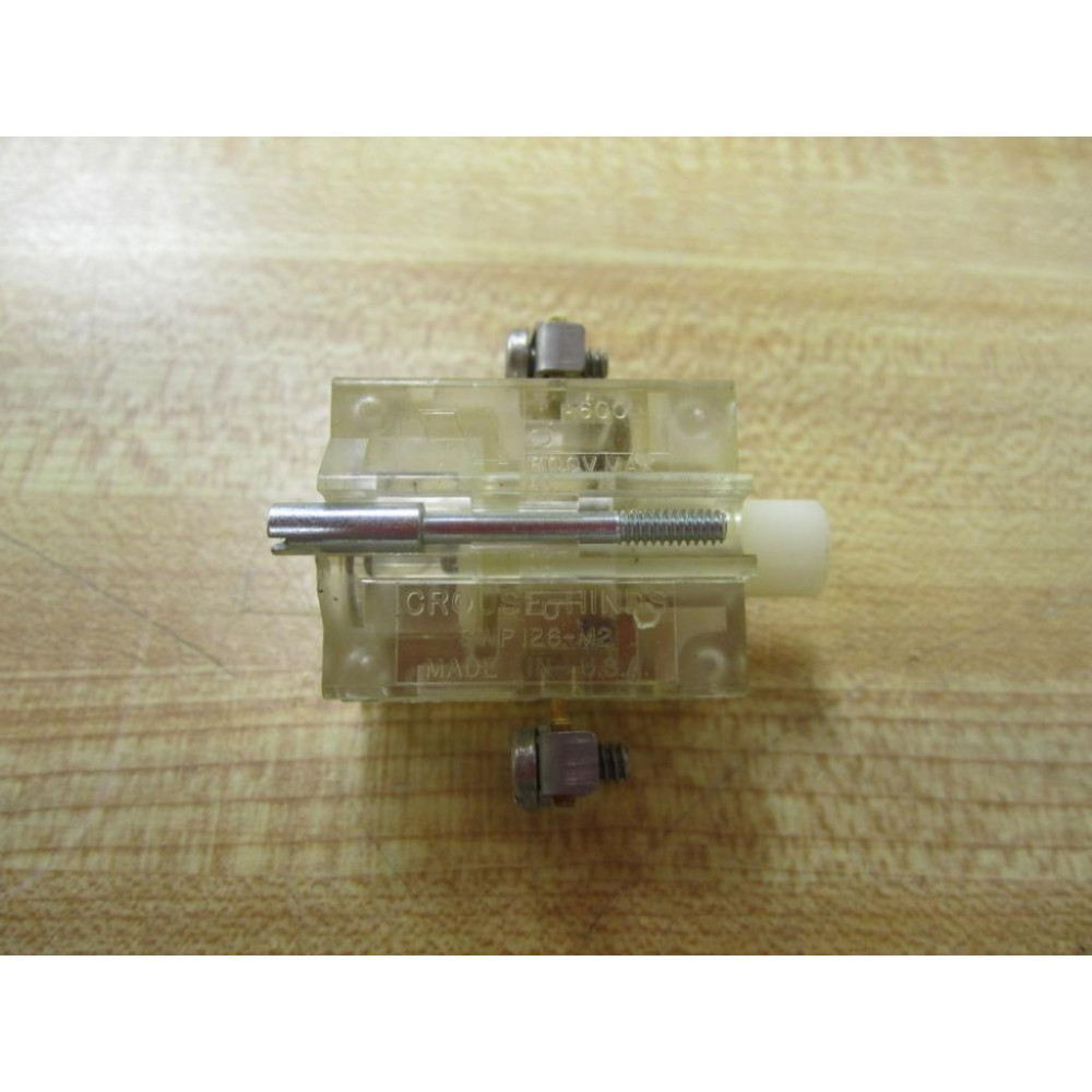 Crouse Hinds SWP126-M2 Contact Block SWP126M2 - New No Box Crouse Hinds SWP126-M2 Contact Block SWP126M2 - New No Box