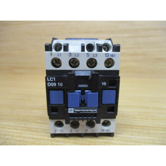Telemecanique LC1 D0910B6 Schneider Electric Contactor LC1D0910B6 - Used