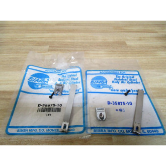 Bimba D-35875-10 Mounting Hardware (Pack of 2)