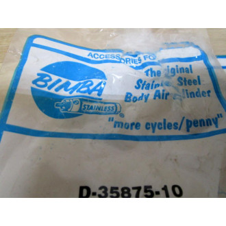 Bimba D-35875-10 Mounting Hardware (Pack of 2) Bimba D-35875-10 Mounting Hardware (Pack of 2)