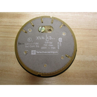 Telemecanique XVA-LC3-C Clear Stack Light No Lamp - New No Box