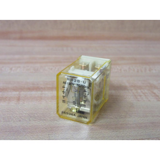 IDEC RH2B-U-AC120V Relay RH2B-U-120VAC (Pack of 3) - Used