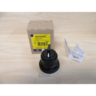 Schneider Electric 9001KS43B Harmony Selector Switch 32263 Black Plastic Body