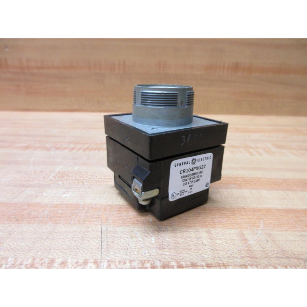 General Electric CR104PXG22 Lamp Power Module CORE ONLY, Push Button - Used