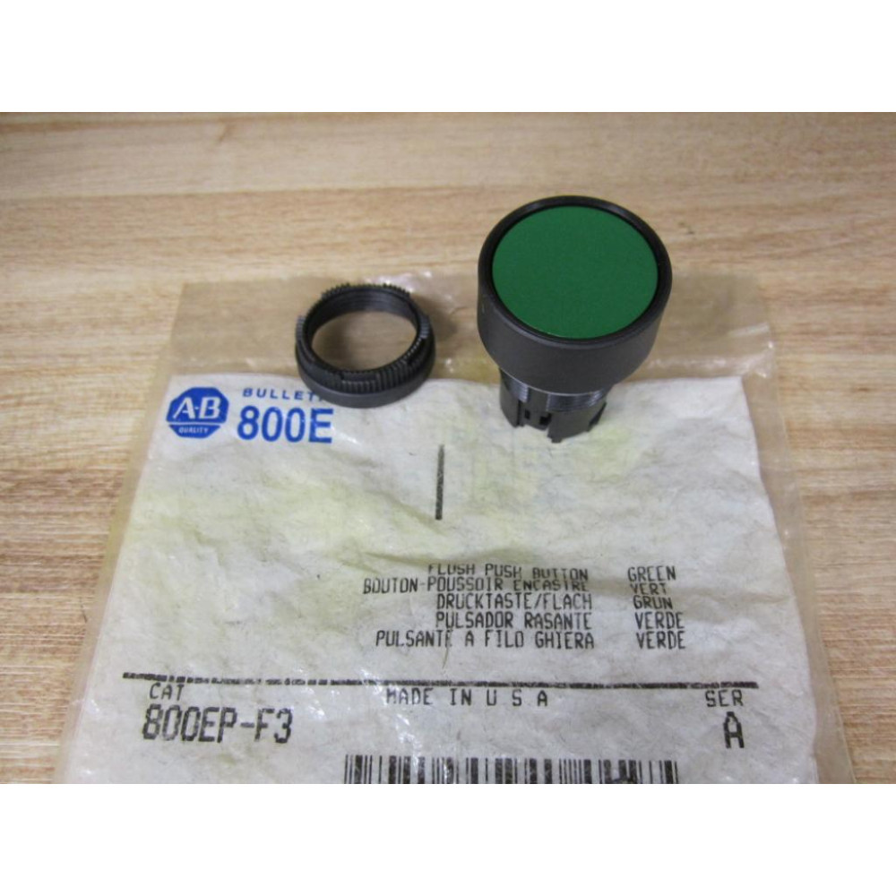 Allen Bradley 800EP-F3 Push Button 800EPF3