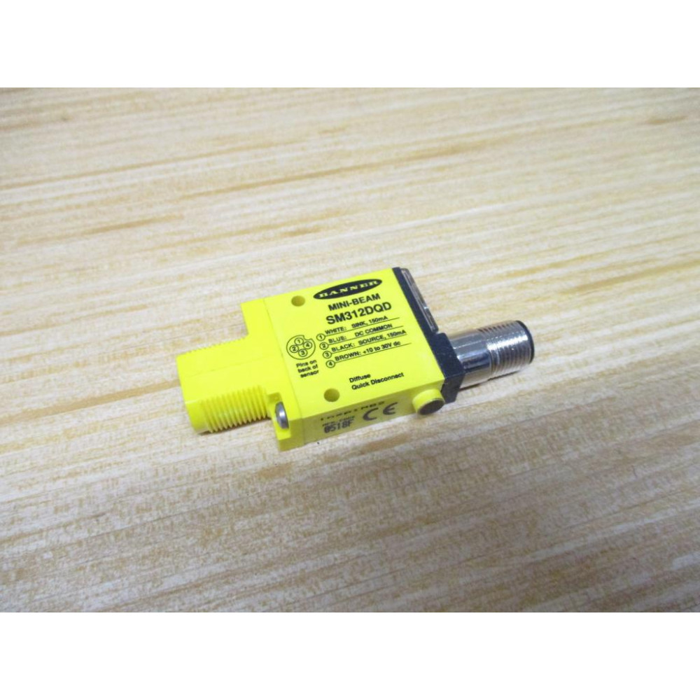 Banner SM312DQD Mini-Beam 26834 WO Nut - New No Box