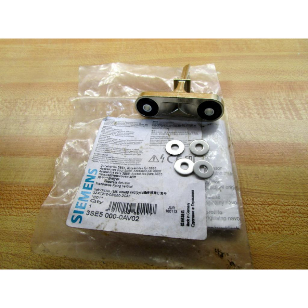 Siemens 3SE5000-0AV02 Interlock Key 3SE50000AV02