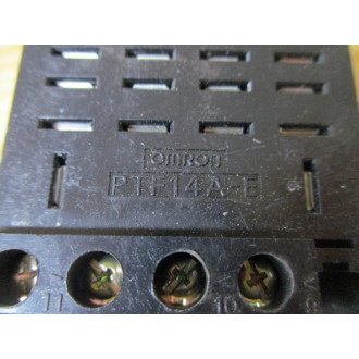 Omron PTF14A-E Relay Socket PTF14AE (Pack of 3) - Used