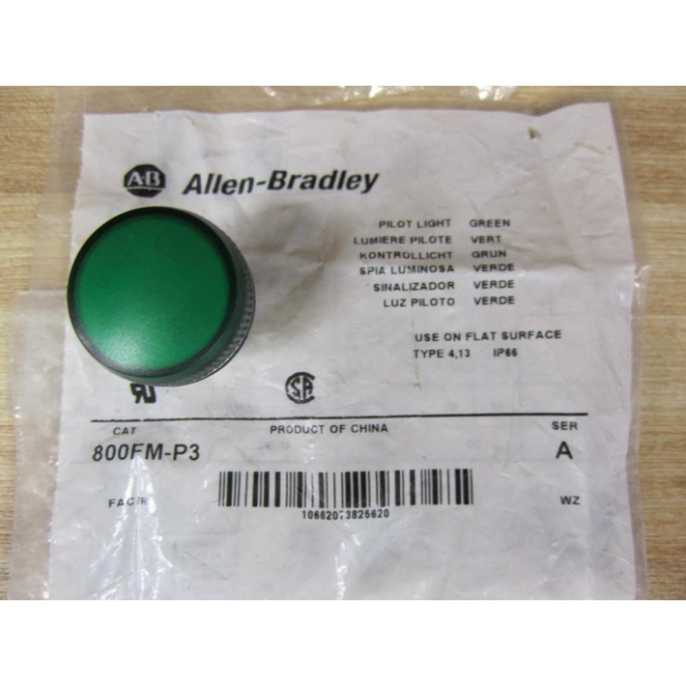 Allen Bradley 800FM-P3 Pilot Light 800FMP3
