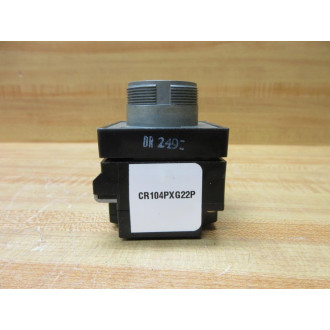 General Electric CR104PXG22P Pilot Light CORE ONLY, Push Button - Used