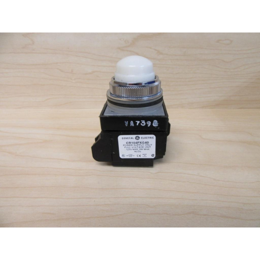 General Electric CR104PLG88W Indicating Light GE - New No Box