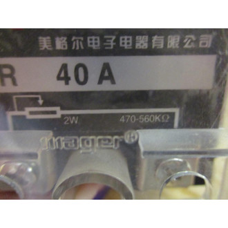Mager MGR-R40A Solid State Voltage Regulator SSVR 40A - Used