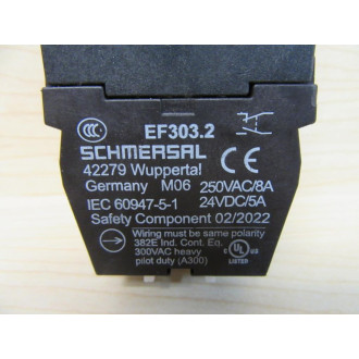 Schmersal EDRR40RT Emergency Stop Switch