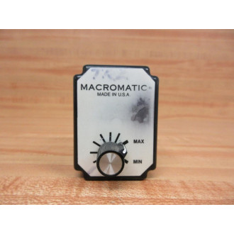 Macromatic SS-51662-02 Time Delay Relay SS5166202 - Used