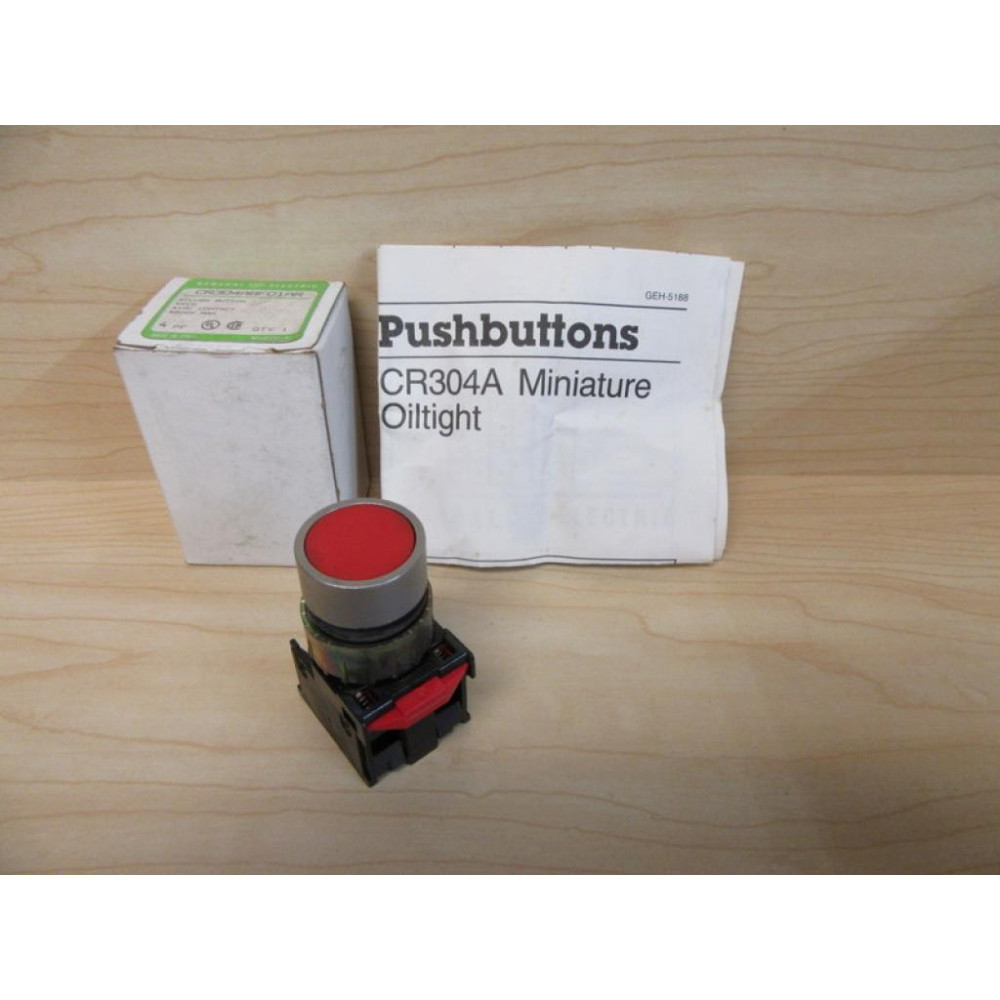 General Electric CR304ABF01AR Push Button Switch