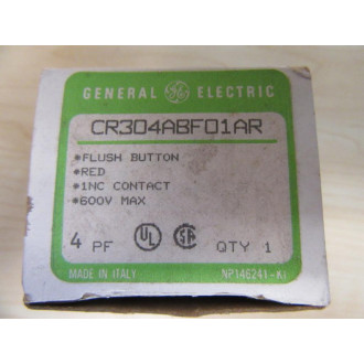 General Electric CR304ABF01AR Push Button Switch