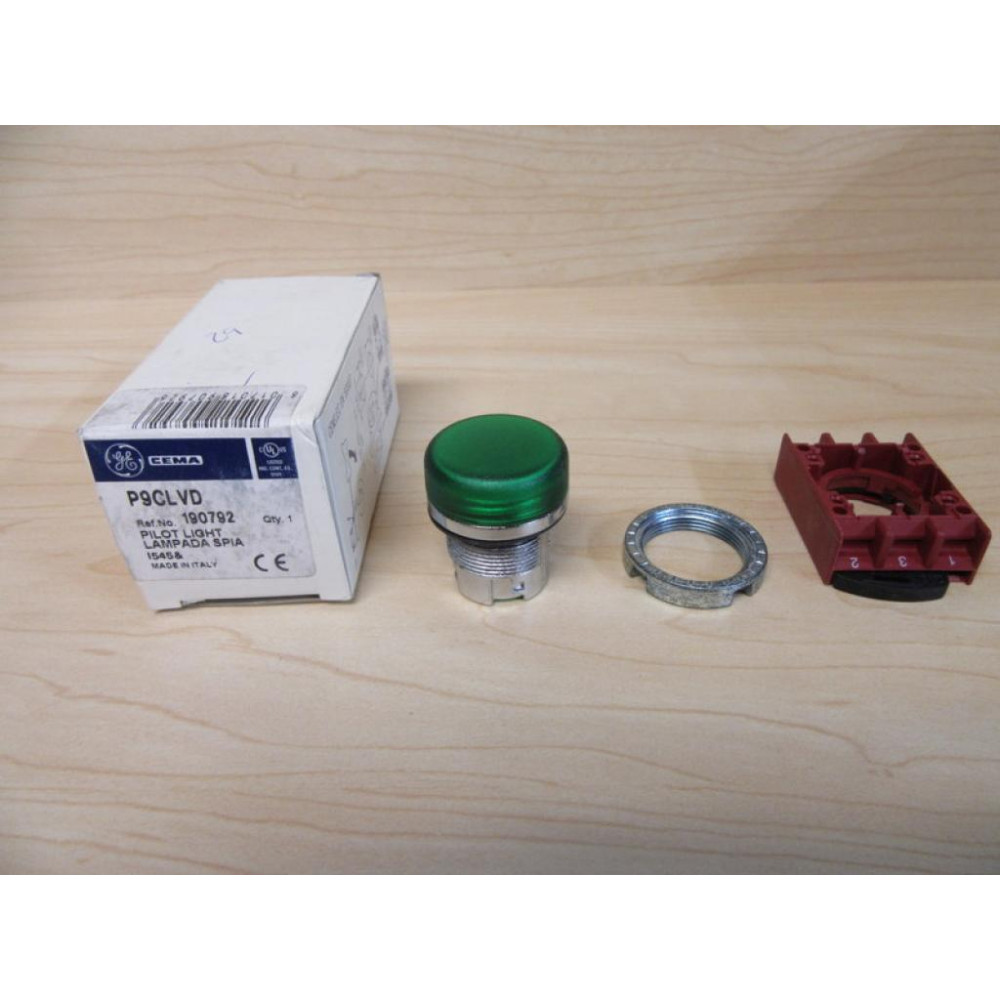 General Electric P9CLVD Pilot Light Assembly