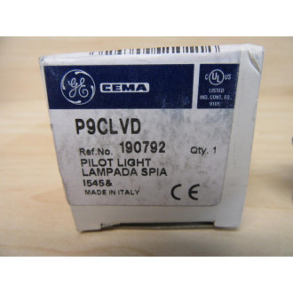 General Electric P9CLVD Pilot Light Assembly