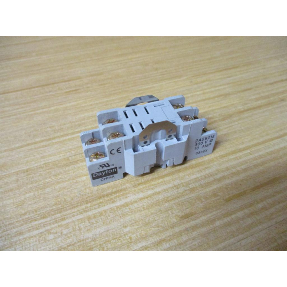 Dayton 2A582M Relay Socket - New No Box