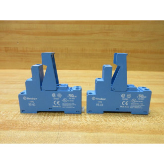 Finder 95.03 Relay Socket 9503 (Pack of 2) - New No Box