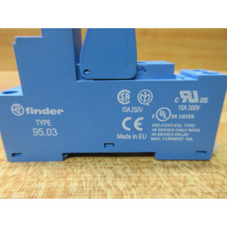 Finder 95.03 Relay Socket 9503 (Pack of 2) - New No Box