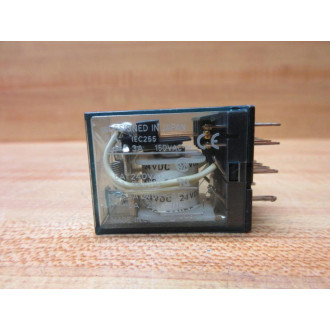 Omron MY4J-24V DC Relay MY4J-24VDC - Used