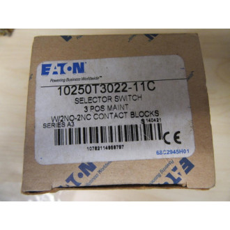 Eaton 10250Y3022-11C Selector Switch