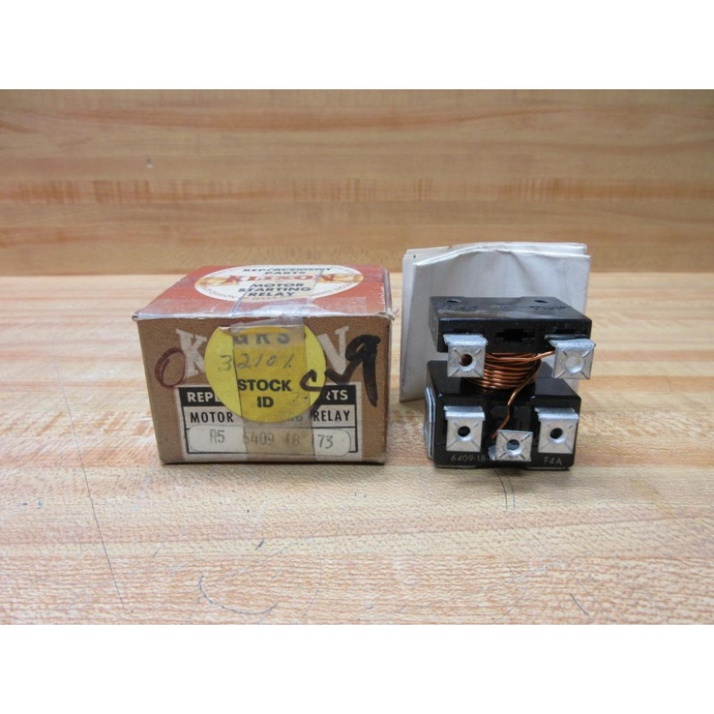 Klixon 6409-18-173 Motor Starting Relay 640918173