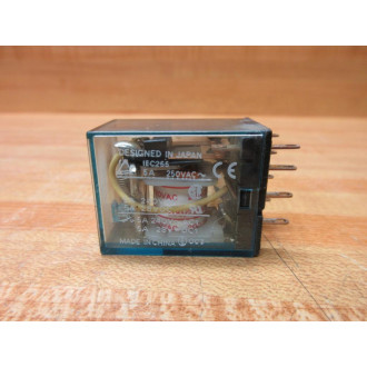 Omron MY2J-200220VAC Relay MY2J-200220V AC - Used