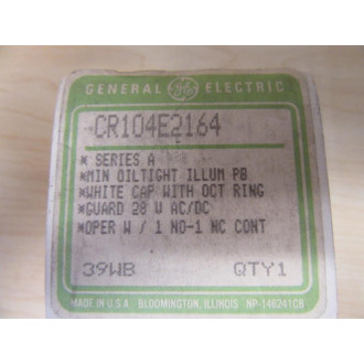 General Electric CR104E2164 Push Button Switch
