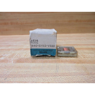 Potter & Brumfield R40-E1-X2-V320 AMF Relay R40E1X2V320