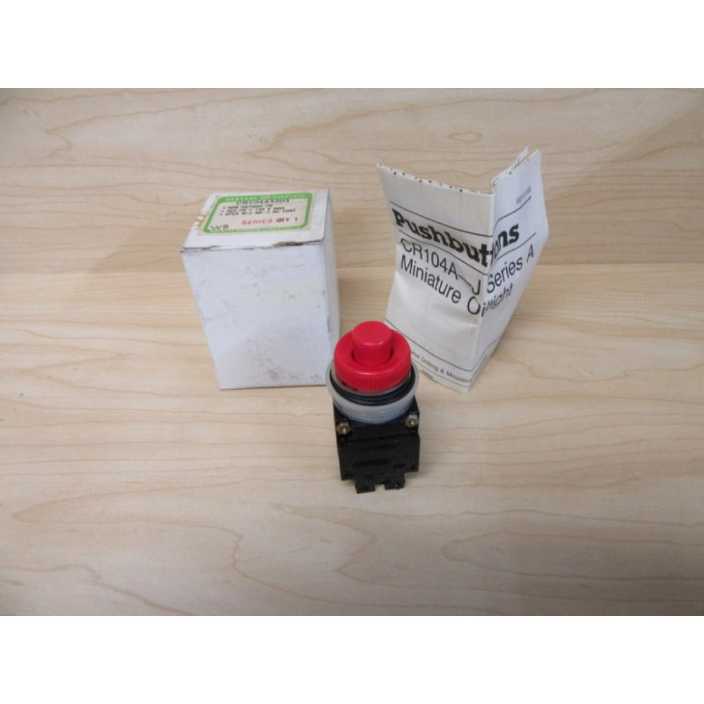 General Electric CR104A3203 Push Button Switch