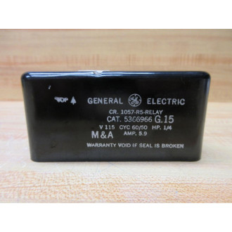 General Electric 5366966 GE Relay 1057-R5-RELAY - New No Box
