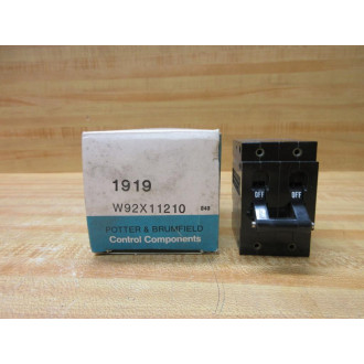 Tyco W92-X112-10 Potter & Brumfield 10A Circuit Breaker 250 VAC