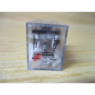 Omron MY2N-J-24V DC Relay MY2N-J-24VDC Clear - New No Box