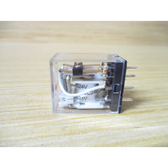 Omron MY2N-J-24V DC Relay MY2N-J-24VDC Clear - New No Box